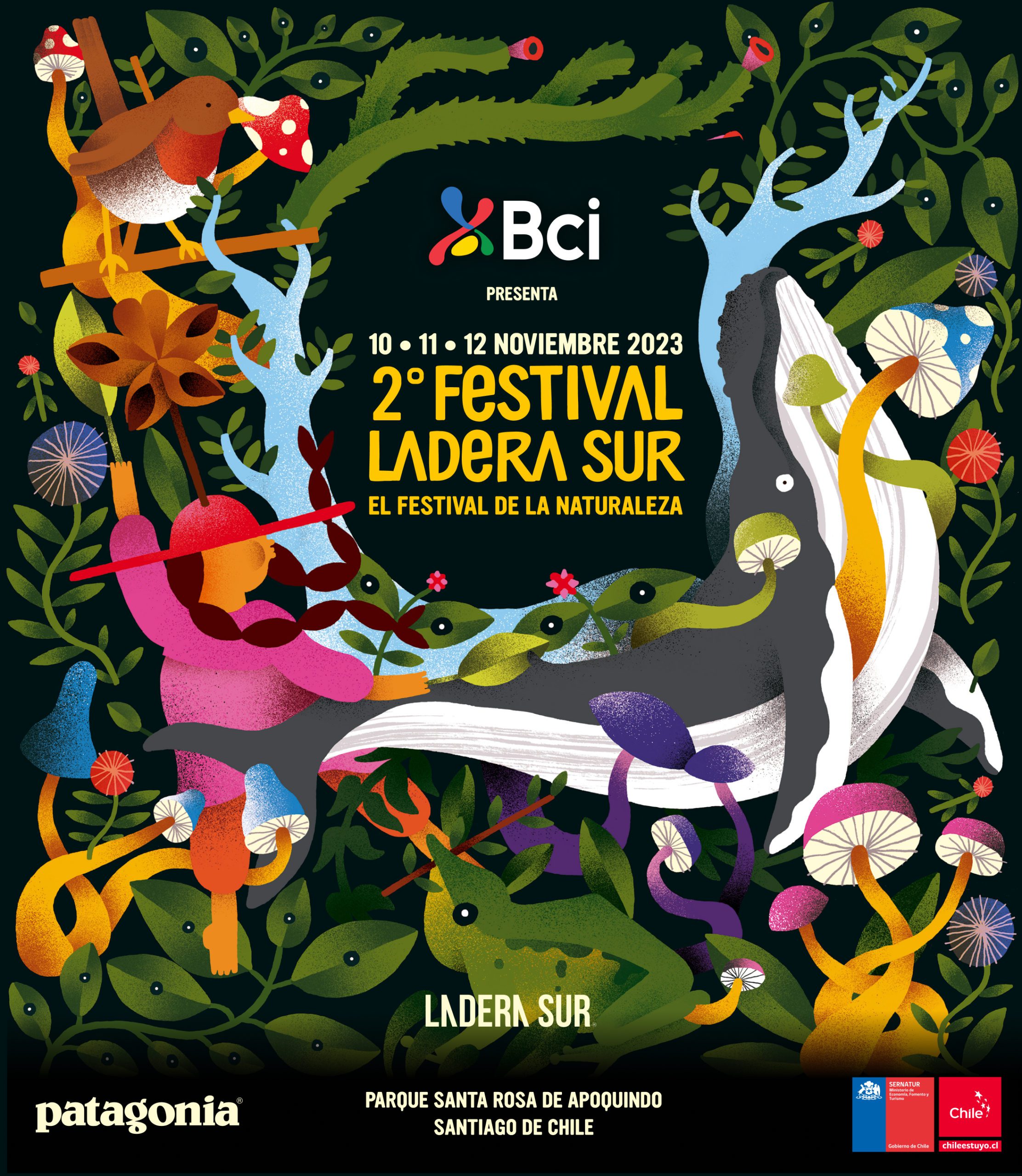 Afiche Festival Ladera Sur 2023